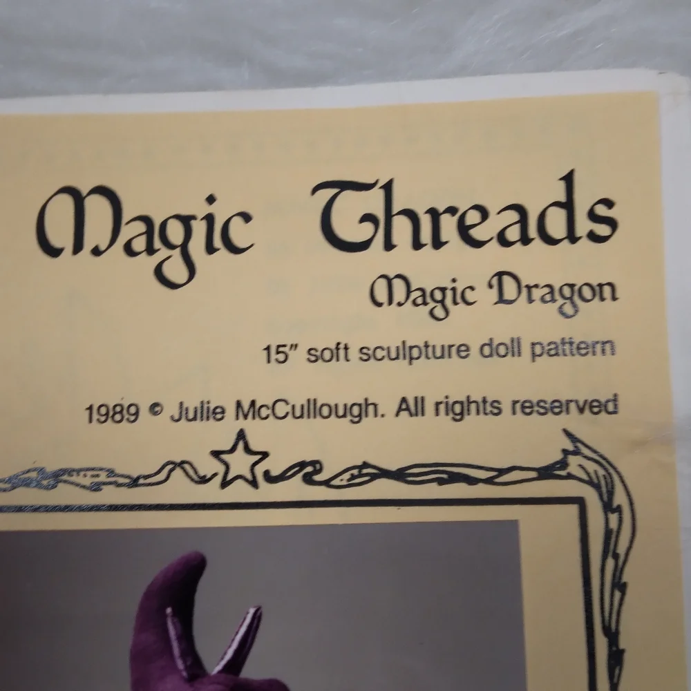 PATTERN Magic Threads Magic Dragon 15